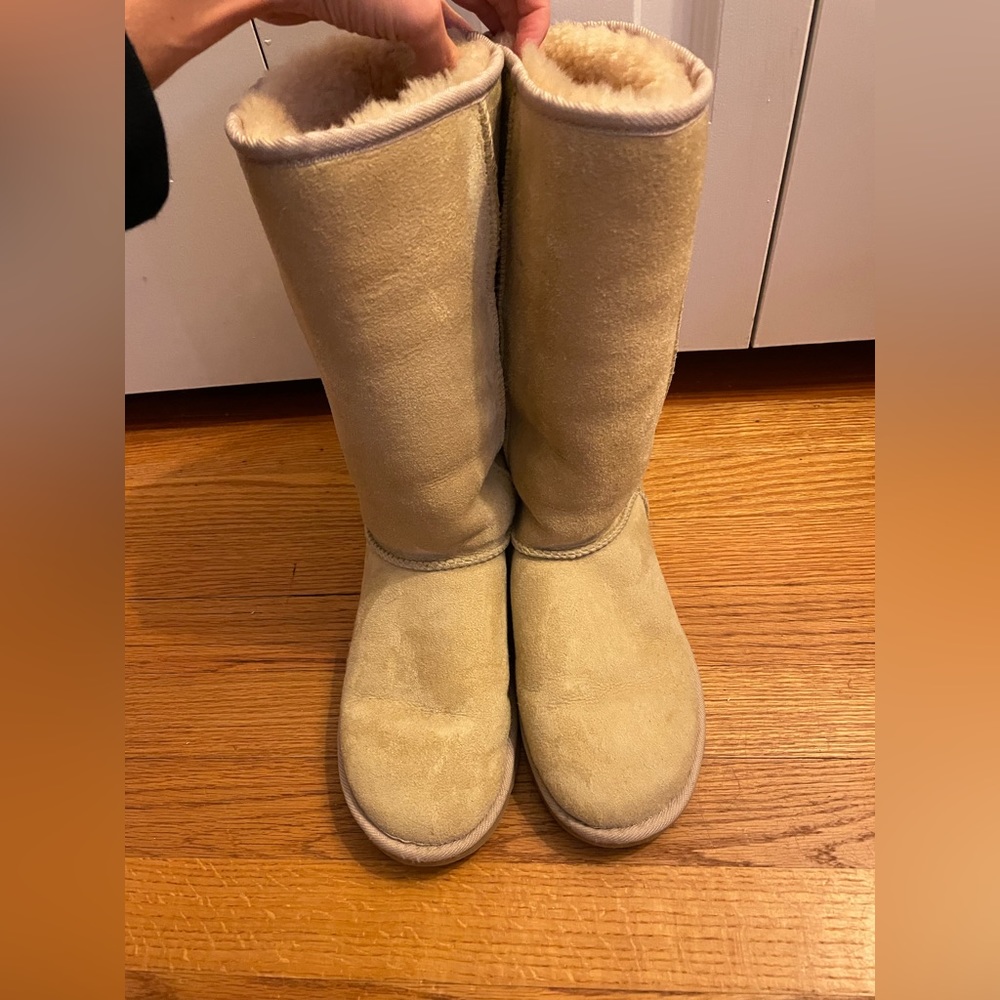 Ugg boots tall sand